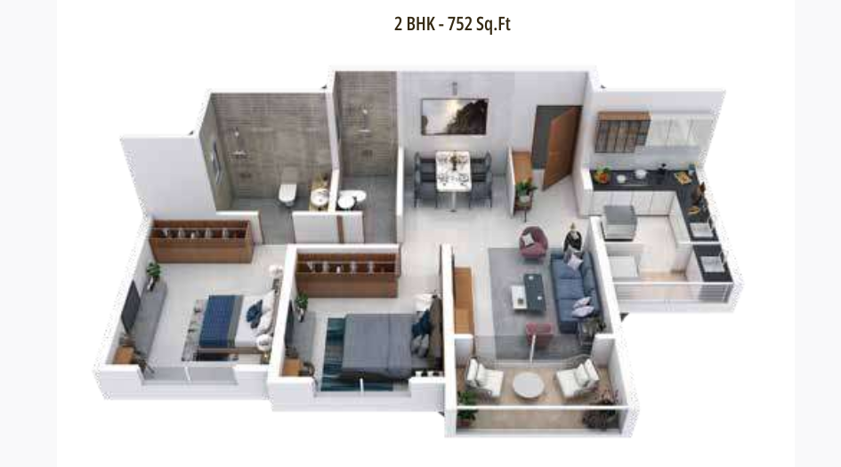 33-Central-Avenue-Floor-Plan-2-BHK-752-Sqft